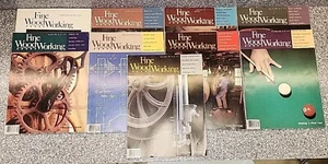 Tauntans Fine Woodworking Magazine Lot Of 9 1984-1987 - Picture 1 of 10