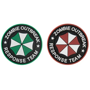 G-FORCE Zombie Outbreak Response Team PVC Hook and Loop Tactical Morale Patch - Picture 1 of 8