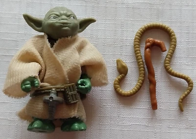 Vintage Star Wars Yoda 1980 Hong Kong Figure....100% Original Complete - Image 1 of 4