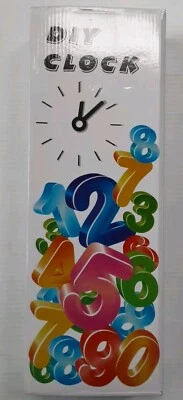 Creative Frameless DIY Wall Clock Wall Decoration Living Room Office Wall Decor - Image 1 of 4