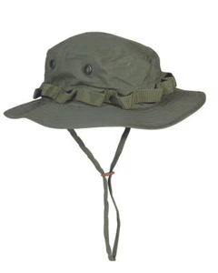 US Army mimetico GI cappello giungla R/S cappello Boonie oliva taglia L cappello da pesca berretto da pescatore - Foto 1 di 1