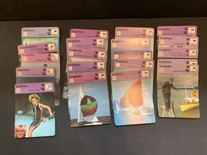 1977-80 Sportscaster Finnish Finland Yatching Water Sports 30 Card Lot NM - Foto 1 di 2