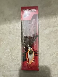 Plantilla Shimano Lucanus 60gr. BLANCO/NARANJA. RARO - Imagen 1 de 3