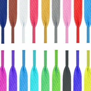 80/100/120CM Piatto Largo Merletto Scarpe da Ginnastica Stivale Lacci Cappello