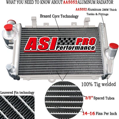 ASI Radiator For 1984-1997 BMW K100LT K100RS K1100RS K1100LT K75S K75RT K100RT - Изображение 1 из 4