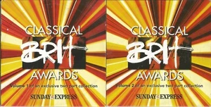 CLASSICAL BRIT AWARDS (2004) - 2 DISCS - SUNDAY EXPRESS PROMO MUSIC CD - Picture 1 of 2