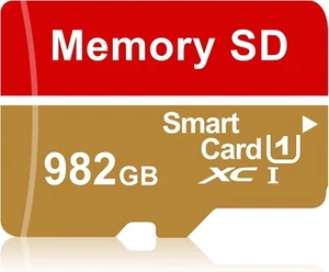 Memory Card 982GB Large Capacity TF Memory Cards high speed - Photo 1 sur 7