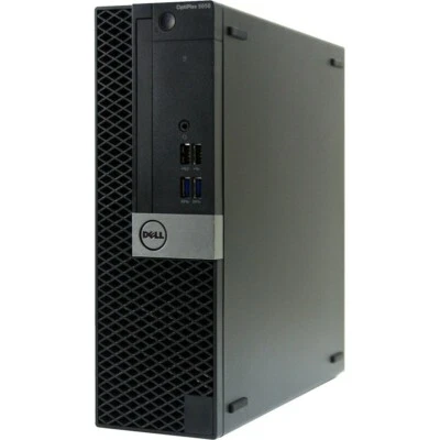Dell Optiplex SFF 4GB Ram 240GB SSD Intel i5-6500 6th gen Windows 10 pro 32bit - Image 1 of 4