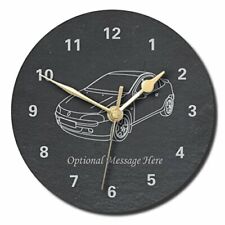 Vauxhall Tigra Design Slate Clock - Personalised with text of your choice (La...