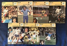 7 EDITIONS RENCONTRE SPORTS CARDS 1978/80 SOCCER FRANCE JANVION DIDIER SIX LOIC