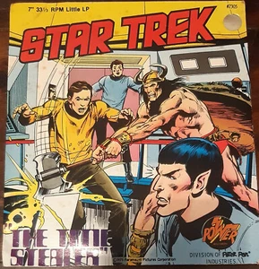 Star Trek Time Stealer 33 1/3 RPM LP Record 1975 Power Record! - Bild 1 von 4