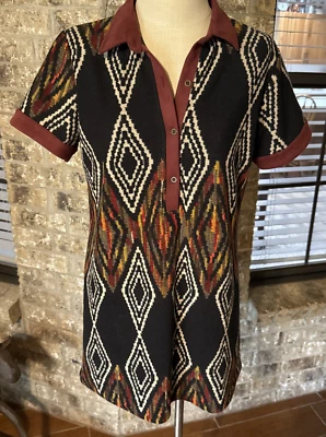 Vestido informal negro tejido Hazel M para mujer Foto 1 de 4