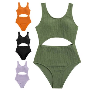 Kids Girl's Leotard Sleeveless Rompers Summer Unitard Fashion Bodysuit Sports - Picture 1 of 33
