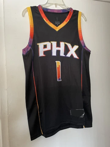 Devin Booker Phoenix Suns Statement Jersey black Cover