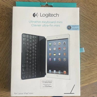 Teclado Inalámbrico Logitech Ultrathin Mini Negro 920-005021.Para iPad Mini Retina  - Imagen 1 de 4