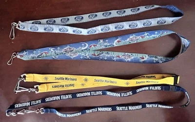 Seattle Mariners Lanyard Lot of 4 - Image 1 of 2