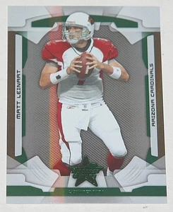2008 Leaf Rookies & Stars Longevity EMERALD #1 - Matt Leinart 37/49 * Arizona - Picture 1 of 2