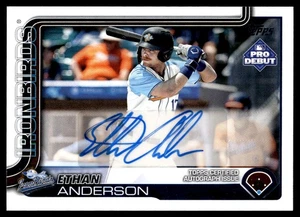 2025 Topps Pro Debut Ethan Anderson AUTO #PD-68 ABERDEEN IRONBIRDS - Picture 1 of 2