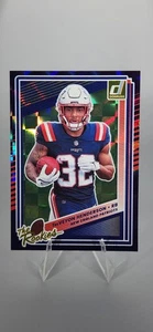 2025 Panini Donruss The rookies Treveyon Henderson #16 New England Patriots - Picture 1 of 2
