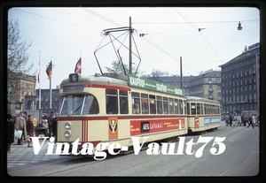 ORIGINAL SLIDE TROLLEY TRAM 319 HANNOVER GERMANY KODACHROME 1967 - Picture 1 of 1