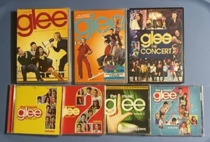GLEE TV Series BUNDLE: Season 1 & 2 DVDs + Volumes 1, 2, 3, 4 Music CDs Lot - Picture 1 of 1