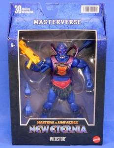 MASTERS OF THE UNIVERSE MASTERVERSE NEW ETERNIA WEBSTOR MATTEL FIGURE - Picture 1 of 4