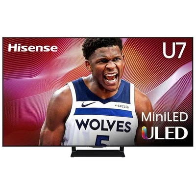 Hisense 75" Class U7 Series Mini-LED ULED 4K in Black - Smart Google TV 75U75QG - Image 1 of 4