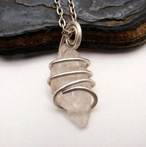 RARE HIGH POTENCY PINK MORGANITE AMULET PENDANT #8 - Picture 1 of 2