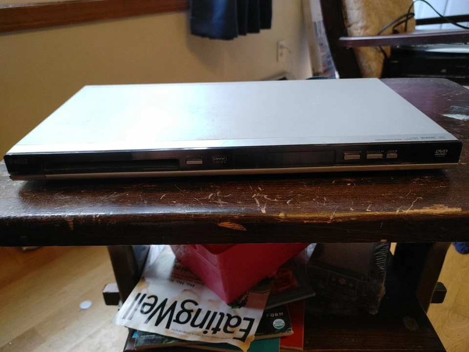 REPRODUCTOR DE DVD delgado Philips DVP5140/37 con audio digital Dolby sin control remoto probado Foto 1 de 4