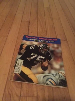 Sports Illustrated Magazine Mean Joe Greene Pittsburgh Steelers October 11, 1971 - Image 1 of 2
