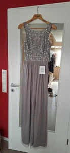 Angeleye, Ballkleid, chic, silber/grau, Pailetten, Gr. L, neu mit Etikett - Bild 1 von 7