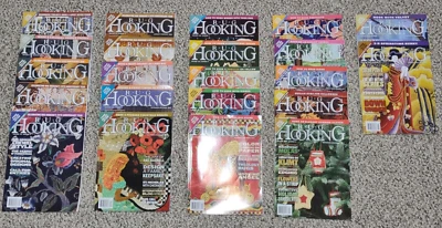 Rug Hooking Magazine Lot of 22 Complete 2008-2011 + 2012 Jan-May HAS ALL INSERTS - Image 1 of 4