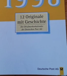 +NEU+ 7x Briefmarkenkalender Deutsche Post 1998 - 2002 / 2007 - 2008 +NEU+ - Bild 1 von 1