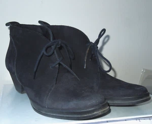 Arche Chicago low heel nubuck leather lace up boots. Size 39 or UK 6 - Picture 1 of 4