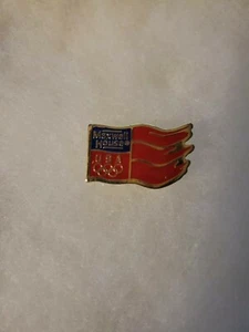Maxwell House Olympic pin us flag - Picture 1 of 1