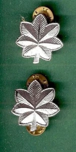 COLLAR INSIGNIA RANGO TENIENTE CORONEL DEL EJÉRCITO DE ESTADOS UNIDOS - Imagen 1 de 1