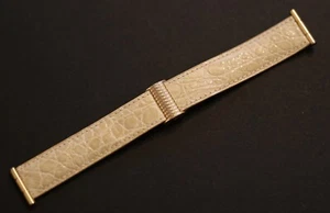 Bracelet pour Boucheron Reflet - Crocodile 18mm - Picture 1 of 3
