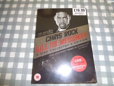 Chris Rock: Kill the Messenger, [3 - DISC SET DVD] *New 👌 free p+p - Image 1 of 2