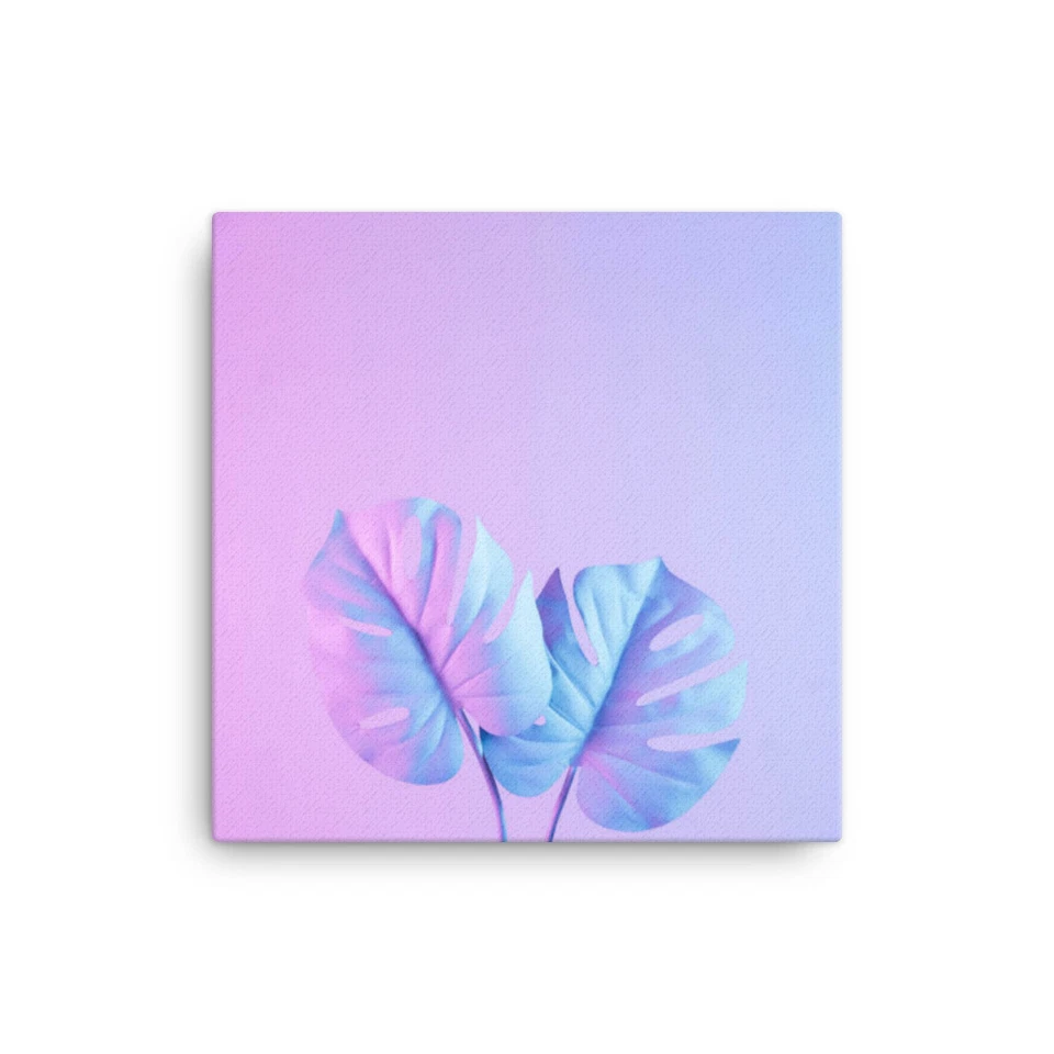 Monstera Sweet Cheese Wall Art Hanging Framed Canvas Home Decor Set 3 Of 3 - Image 1 of 1