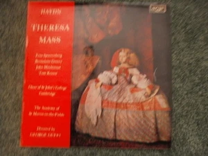 ARGO ZRG 5500 Haydn Theresa Mass St Johns Choir, Spoorenberg, Krause, Guest LP - Picture 1 of 3