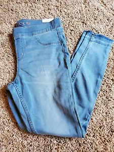 Justice Girls 16 Plus Light Denim Leggings New Nwt - Picture 1 of 6