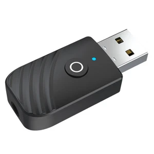 USB Bluetooth 5.0 Empfängeradapter 3,5 mm Buchse AUX Für TV PC Auto AUX - Photo 1/12