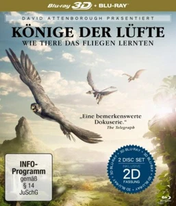 David Attenborough: Könige der Lüfte - Blu-ray 3D + 2D # BLU-RAY-NEU - Foto 1 di 1
