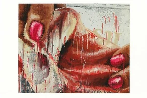 Postcard Marilyn Minter 100 Food Porn #69 MINT - Picture 1 of 1