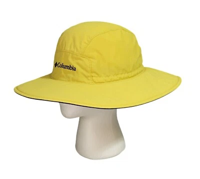Columbia Sportswear Bucket Hat One Size Youth Yellow Hiking Fishing Beach Unisex - Image 1 of 4