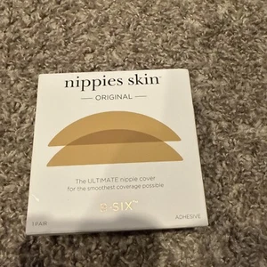 Nippies Skin B Six The Ultimate Nipple Cover Size 1, S/M, A-C Cups, Coco, NIB - Picture 1 of 2