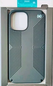 Speck Presidio 2 Grip Hard Snap Case Cover for iPhone 12 Pro Max Black Apple - Picture 1 of 4