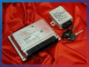 BMW 3 5 Z3 X5'ies E36 E46 E39 E53 M54 ENGINE MODULE SET DME MS43 ECU EWS3 KEY - Picture 1 of 10