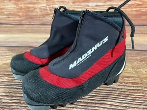 Madshus Super Race Kids Nordic Cross Country Ski Boots Size EU29 US11 NNN M331 - Picture 1 of 6