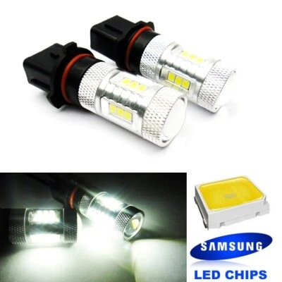 2 P13W Bulb SAMSUNG 15W LED Fog Daytime Running Light DRL For Yeti 5L 508 A4 B8 - Image 1 of 4
